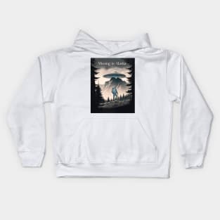 Missing in Alaska Ufo Abduction Kids Hoodie